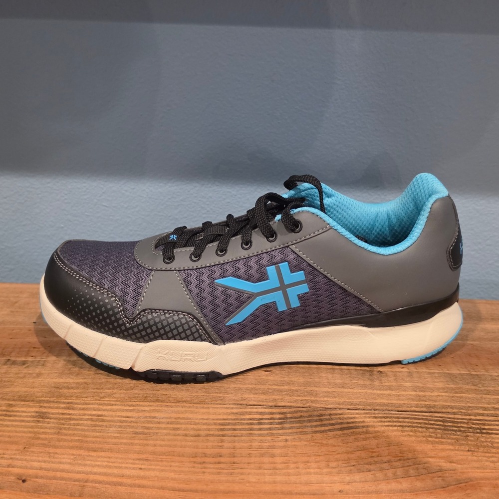 KURU Womens Quantum Sneaker Gray Blue Orthopedic Support Athletic Size 11.5 Wide - Picture 9 of 11